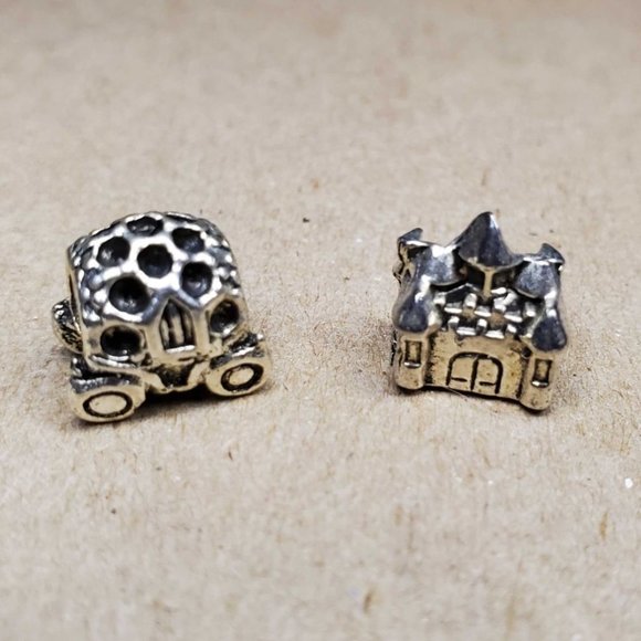 Set of 6 Charms: Minnie Mouse Theme - Silver Plated - Create Your Own Bracelet - Picture 7 of 8